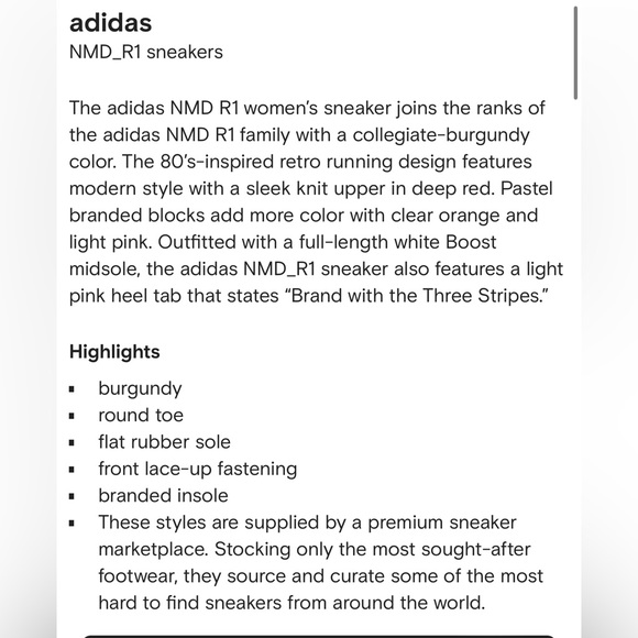 ADIDAS NMD_R1 sneakers SIZE 7.5 SAR 998 - Picture 10 of 13